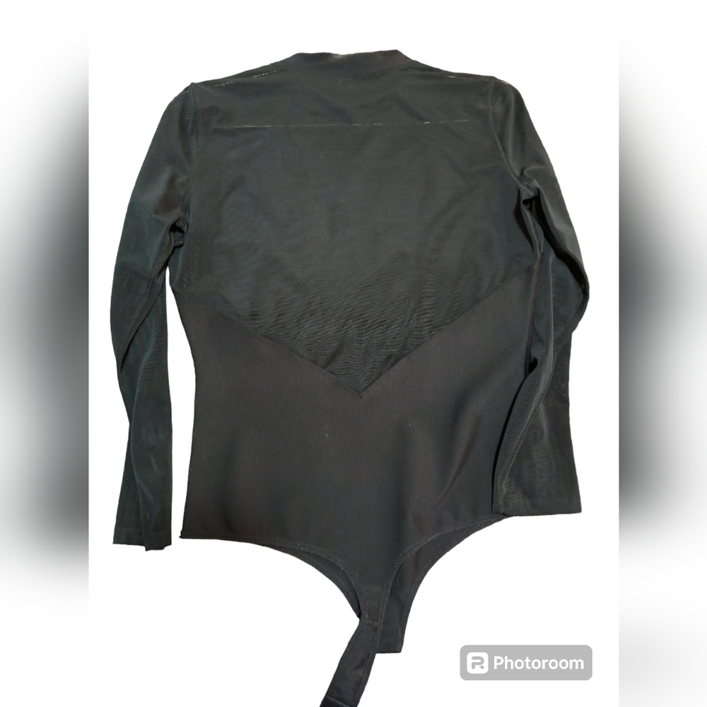Black Sheer Body Suit